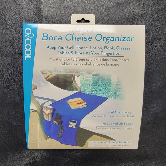 Blue Boca Chaise Organizer - Picture 1 of 4